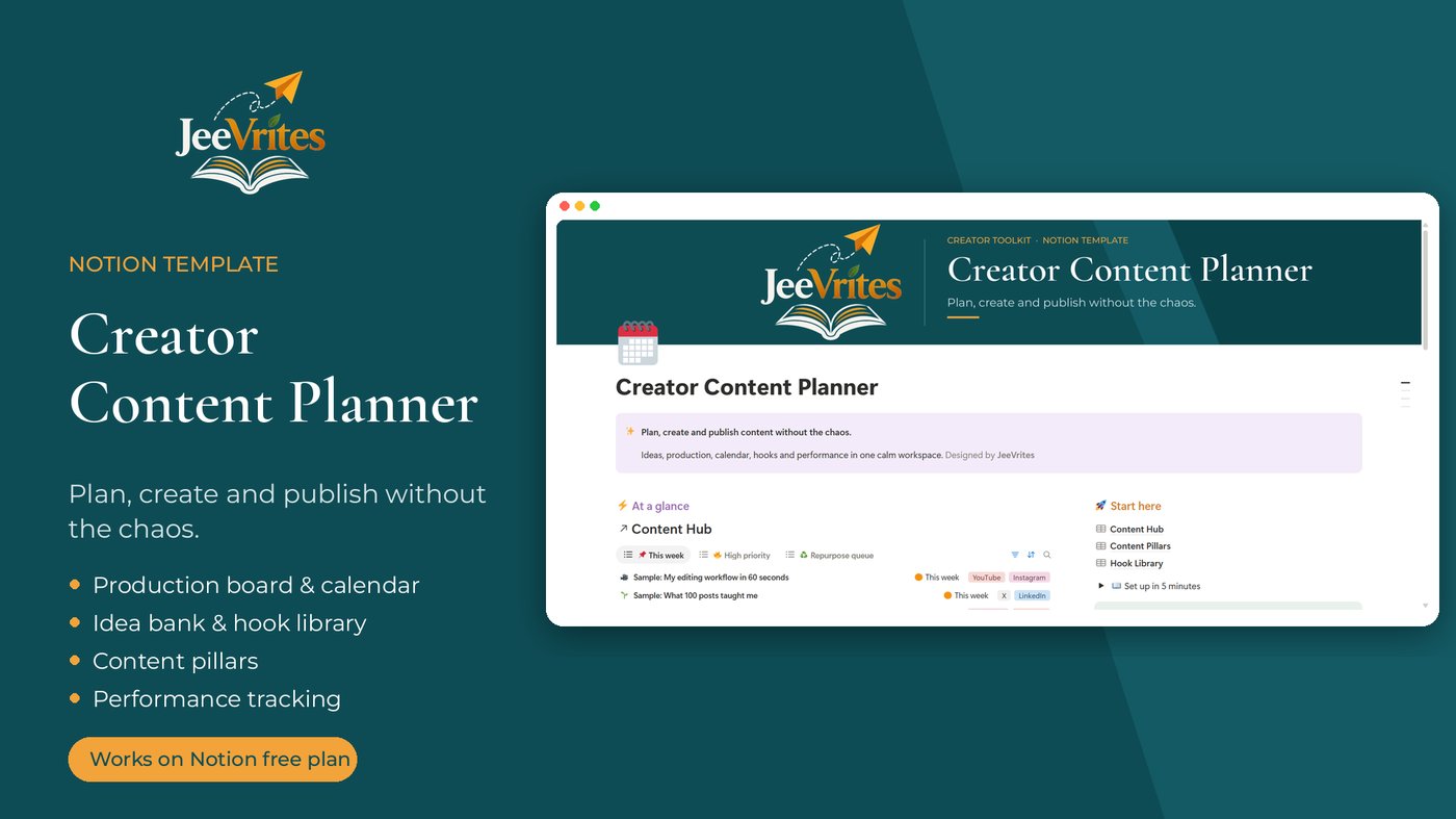 Creator Content Planner
